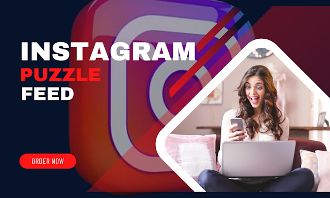 Gig Preview - Revamp and aesthetic content for instagram puzzle feed