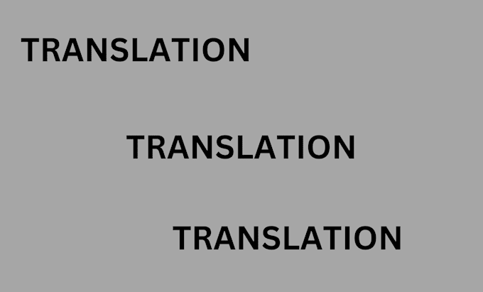 Gig Preview - Do translation from french to english