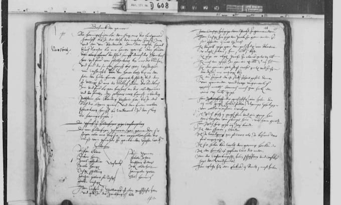 Gig Preview - Transcribe old german handwriting kurrentschrift and sütterlin