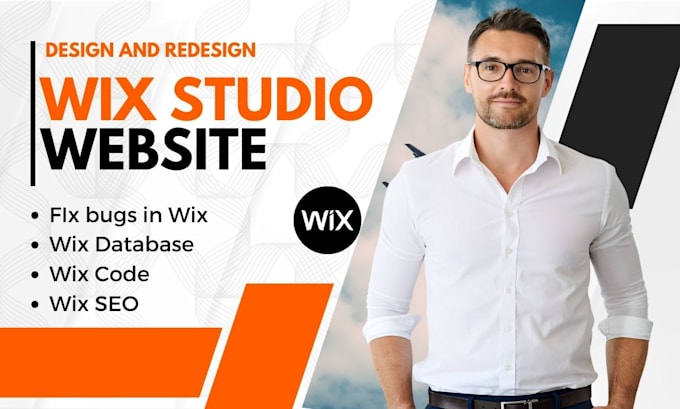 Gig Preview - Design wix website redesign wix website design wix studio website wix velo code