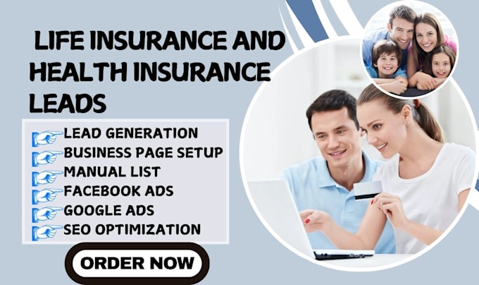 Bestseller - generate life insurance lead health insurance lead life insurance website design