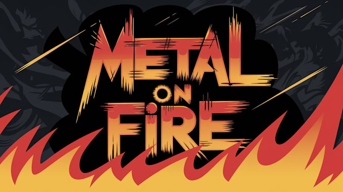 Gig Preview - Create dope animated  metal  lyric videos for your rock band