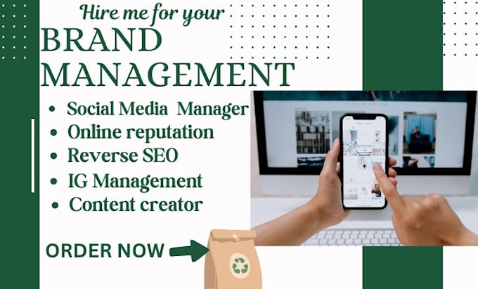 Gig Preview - Do professional brand management and online reputation building for social media