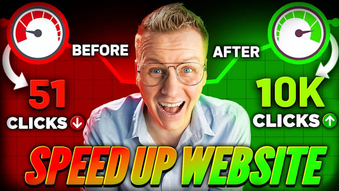 Gig Preview - Do wordpress website speed optimization, improve page speed