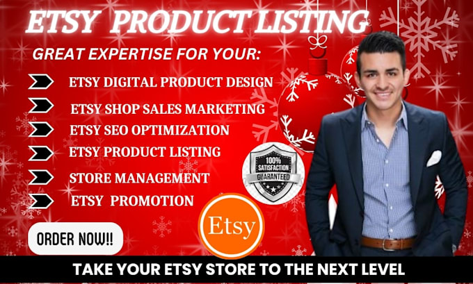 Bestseller - do etsy product listings, etsy store SEO set up and manage the etsy shop