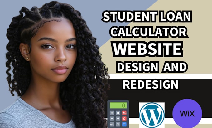 Bestseller - student loan website calculator  financial aid website education loan website