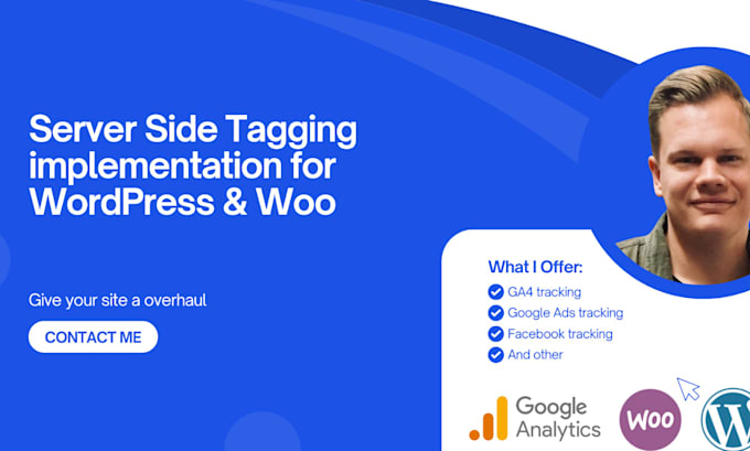 Gig Preview - Set up server side tagging for wordpress and woocommerce