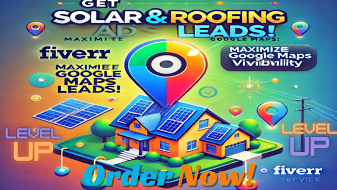 Gig Preview - Generate new solar and roofing leads utilizing google maps and homeowner leads