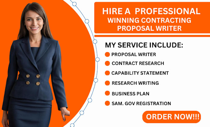 Bestseller - write your rfp, rfi, rfq, bid proposal or government contract