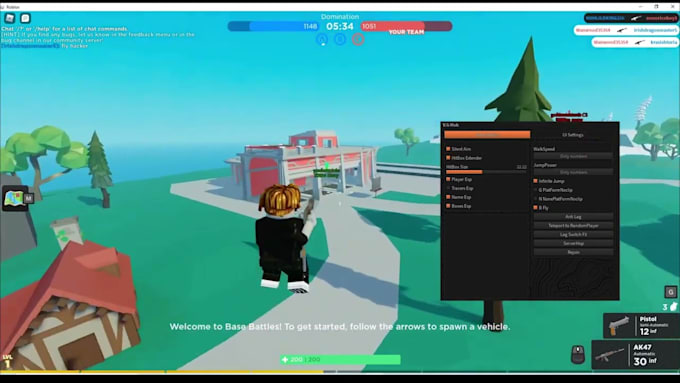 Gig Preview - Advance roblox script,guis,lobby, rescript,shop,spawn,rescript,guis,combat,ui