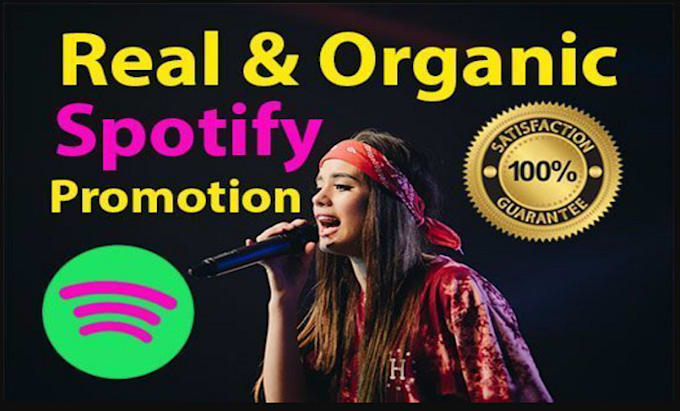 Gig Preview - Organic spotify music promotion, spotify track, album promotion in USA UK canada