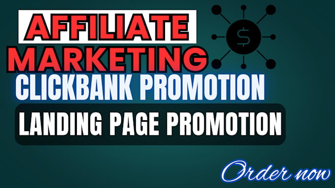 Bestseller - do converting click bank, affiliate marketing, landing page promotion