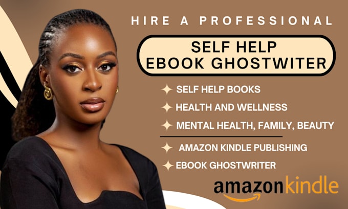 Gig Preview - Write a self help, mental health, wellness life coach beauty skincare amazon KDP