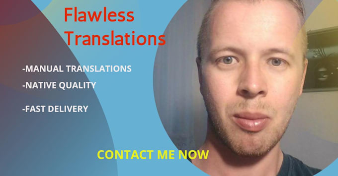 Gig Preview - Provide professional translation services in german , english , spanish and poli