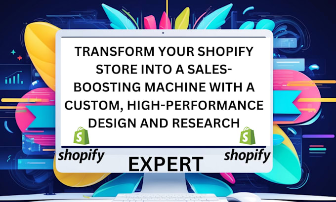 Gig Preview - Shopify store design shopify website dropshipping shopify dropshipping