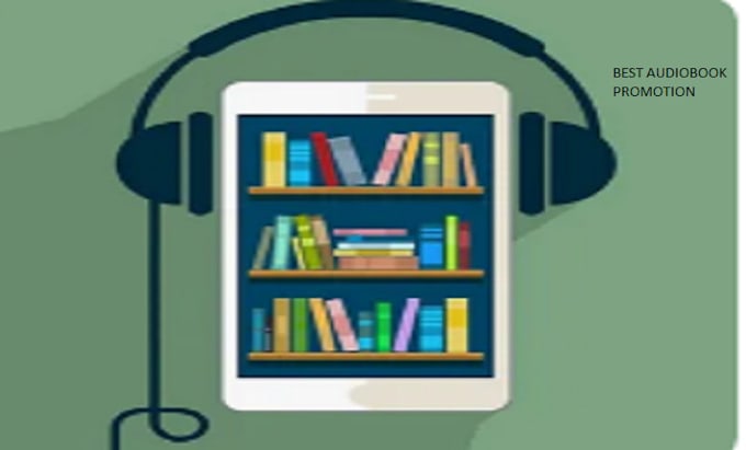 Gig Preview - Do audiobook ebook promotion and marketing