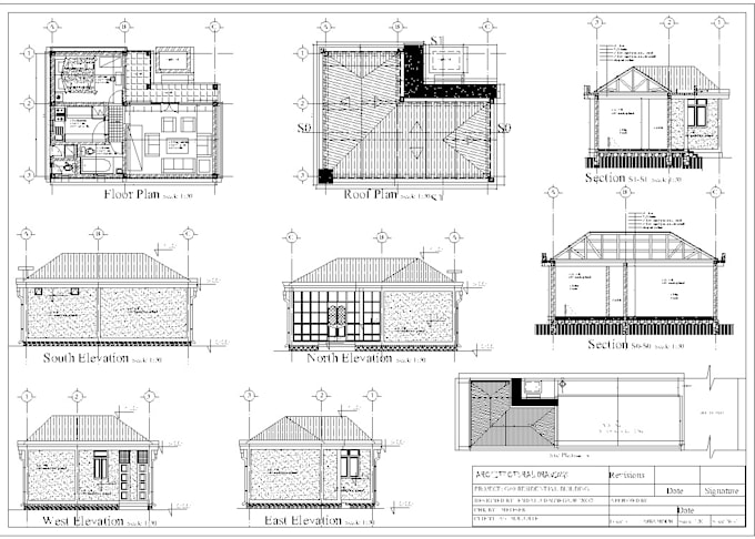 Gig Preview - Make construction drawings for residential buildings