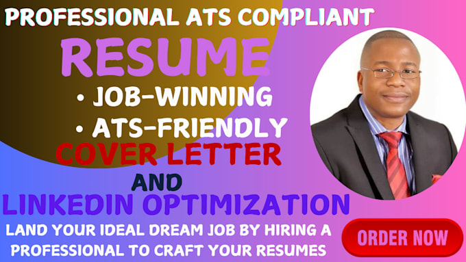 Gig Preview - Write resumes, cover letters  linkedin optimization