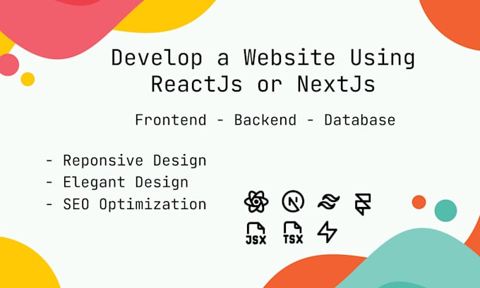 Bestseller - develop responsive web app,admin dashboard using nextjs