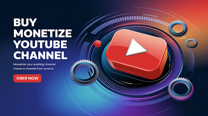 Gig Preview - Create, manage and buy monetize youtube channel