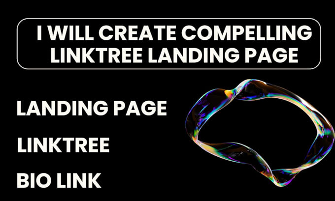 Gig Preview - Create linktree, bio link landing page for your business