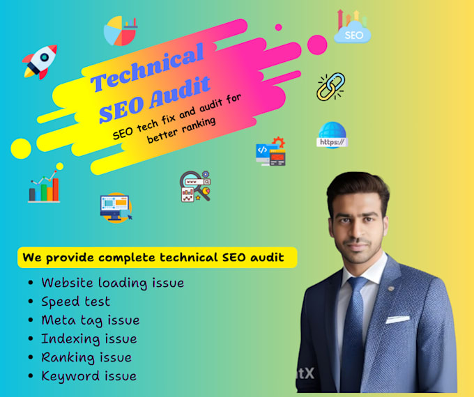 Gig Preview - Fix technical SEO issues for better website ranking