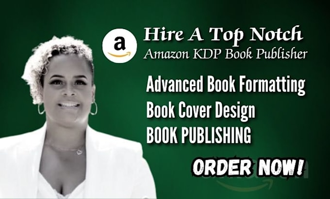 Bestseller - publish your book on amazon kdp, manuscript formatting, kdp book cover design