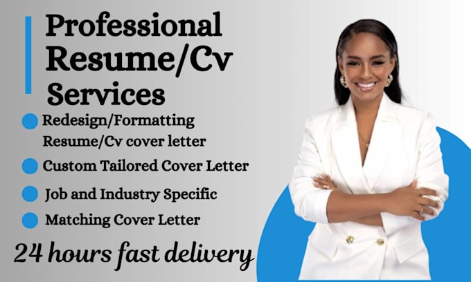 Gig Preview - Design professional resume, CV writing, cover letter