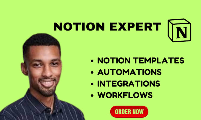 Gig Preview - Create notion template, notion automation