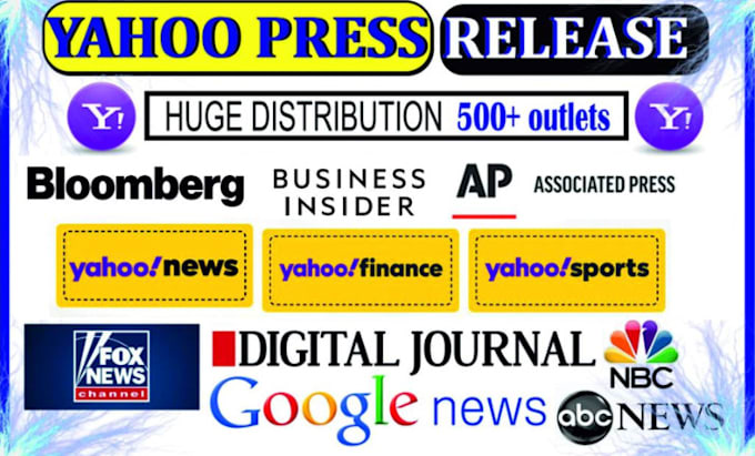 Gig Preview - Do  yahoo press release, yahoo finance press release distribution