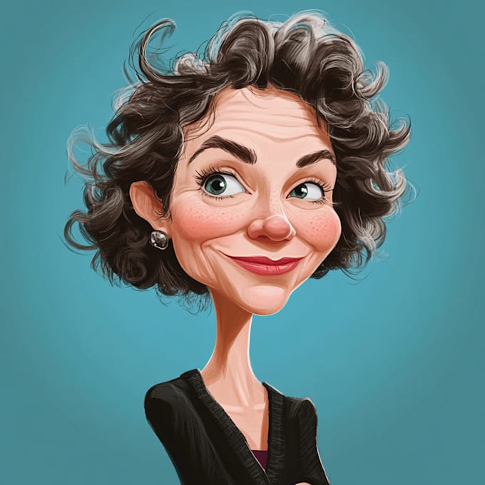 Gig Preview - Do funny cartoon character, caricature, logo, portrait