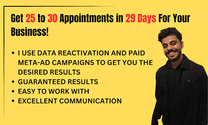 Bestseller - get you 25 to 30 new appointments in 29 days