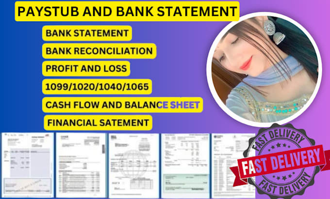 Gig Preview - Do profit and loss, cash flow, equity statement and bank reconciliation for you