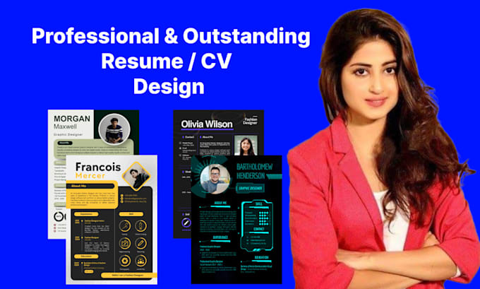 Gig Preview - Perform professional resume design and CV design