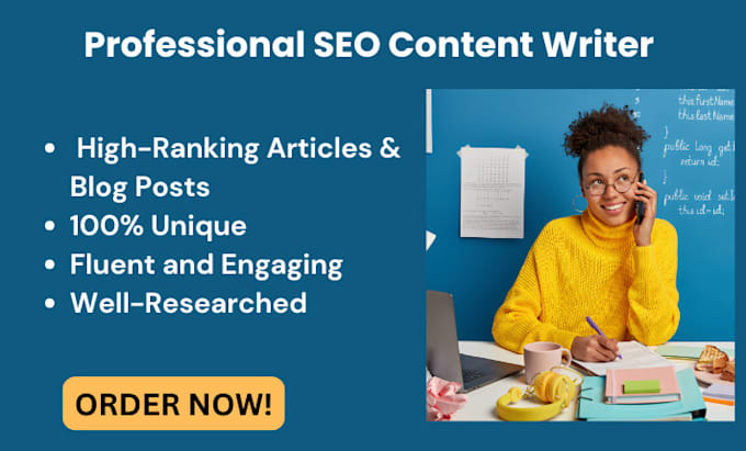 Gig Preview - Do crafty  SEO article writing content writing and blog posts