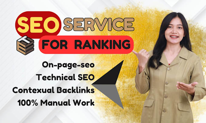 Gig Preview - Provide on page SEO service and technical optimization with contextual backlinks