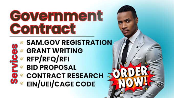 Gig Preview - Write your rfq, rfp, bid proposal, grant proposal government contract, cage code