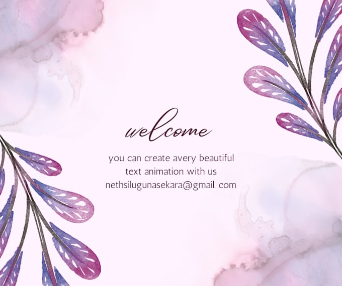 Gig Preview - Create a custom animated text animation for your business