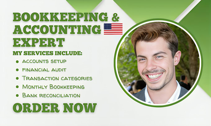 Gig Preview - Do monthly bookkeeping financial reporting quickbooks setup and maintenance