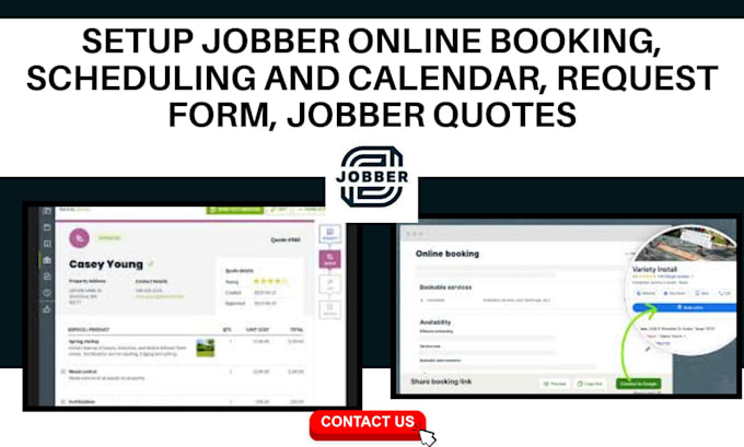 Gig Preview - Setup jobber custom field, online payment, timer and time sheet, jobber costing