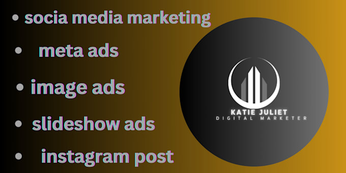 Gig Preview - Do social media marketing image slideshow ads instagram post meta ads