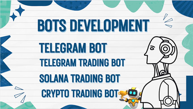 Gig Preview - Telegram bot, telegram trading bot, crypto trading bot, solana bot