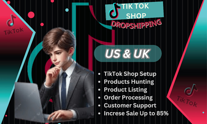 Bestseller - setup your tiktok shop by droshipping top products research and list