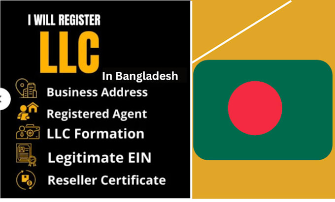 Gig Preview - Register bangladesh llc company for non bangladesh residents