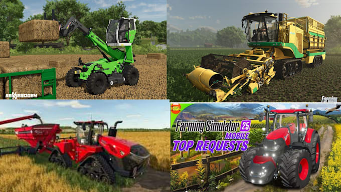 Gig Preview - Create custom mods for farming simulator 19,22,25