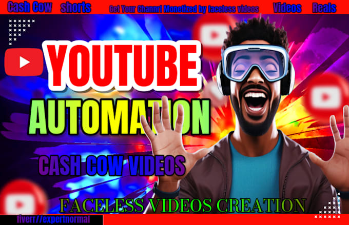 Gig Preview - Create youtube automation channel and cash cow videos