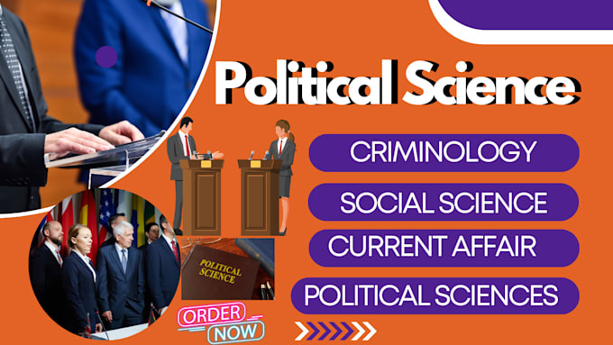 Gig Preview - Write political science ebook, criminology, sociology, gender study