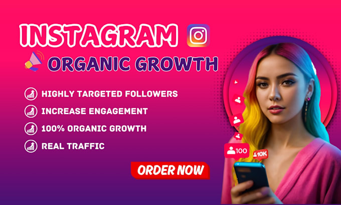 Gig Preview - Do instagram marketing to boost organic growth