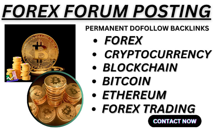 Gig Preview - Do forex crypto promotion on top forex and cryptocurrency forum with links