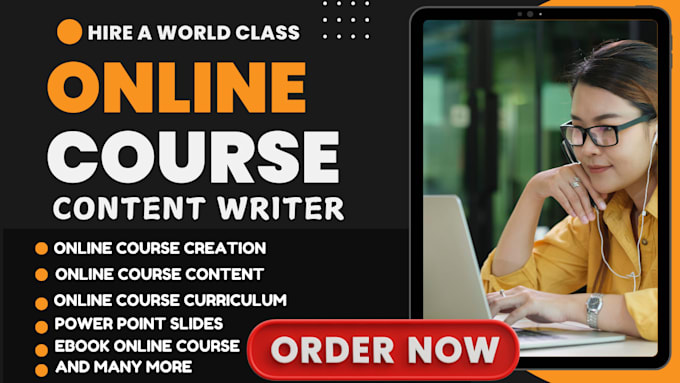 Bestseller - do online course content course curriculum and do video edit on tella